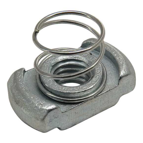 13108 -  M6 Slide-in T-Nut with Holding Spring