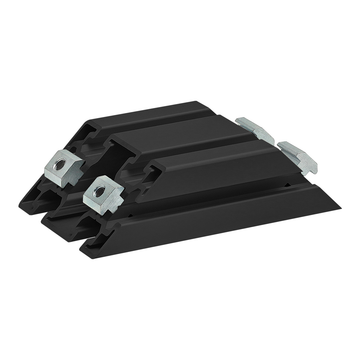45-2530-BLACK -  45-4590-Black 45 Degree Support, 160mm Long