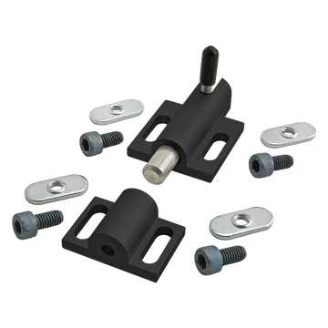 65-2053-BLACK -  25, 30 & 40 Series 0 Degree Deadbolt Latch