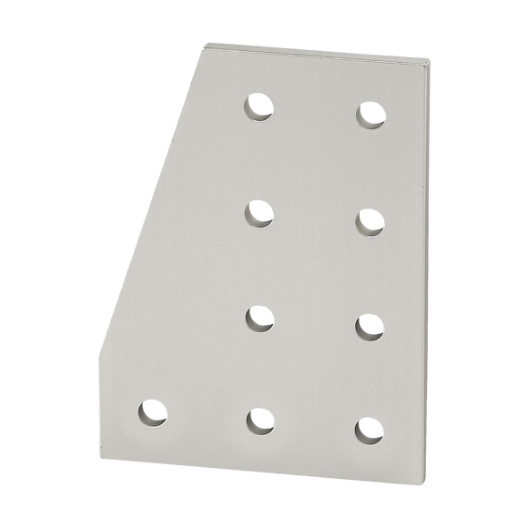 4126 -  10 Series 9 Hole - 90 Degree Angled Flat Plate