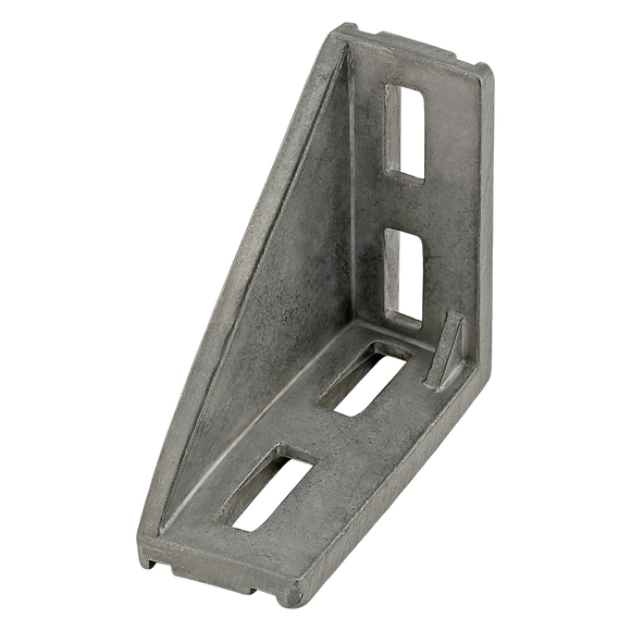 14080 -  15 & 40 Series 4 Hole - Inside Corner Bracket with Single Support