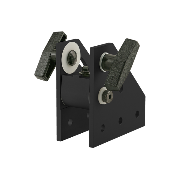 4319-BLACK -  15 Series 90 Degree Double Pivot Bracket Assembly with "T" Handles