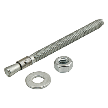 2905 -  Wedge Floor Anchor: 1/4-20 x 3.250"