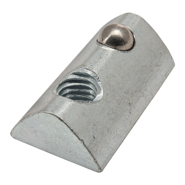 40-3914 -  M6 Roll-In T-Nut with Ball Spring
