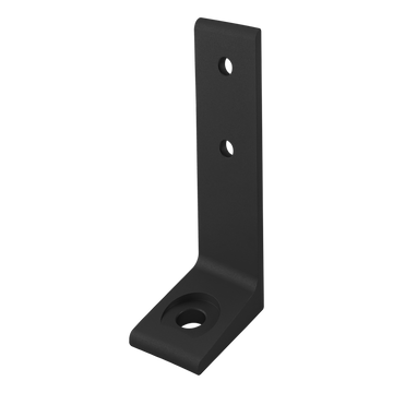 40-2415-BLACK -  40 Series 40mm Economy Floor Mount Base Plate