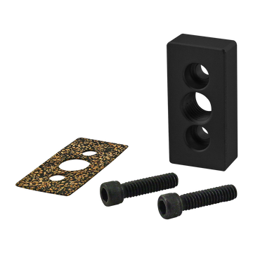 2151-BLACK -  10 Series 3-Hole Pressure Manifold Feed Plate