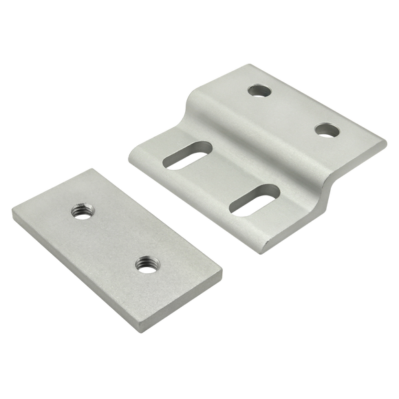 2494 -  10 Series Single Arm Wide Mesh Retainer with Wide Backing Plate