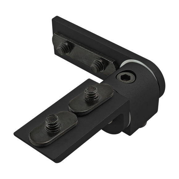 4162-BLACK -  10 Series Standard 90 Degree Dynamic Pivot Assembly with Straight and "L" Arm