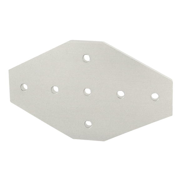 40-4335 -  40 Series 7 Hole - Cross Flat Plate