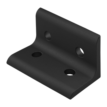 4303-BLACK -  15 Series 4 Hole - Wide Inside Corner Bracket