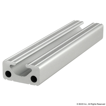 1050 - ﻿1.00” X 0.50” T-Slotted Profile - Single Open T-Slot