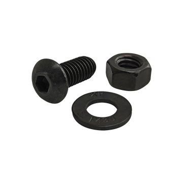 3442 -  Bolt Assembly: 5/16-18 x .750" Black BHSCS with Washer and Hex Nut - Black Zinc