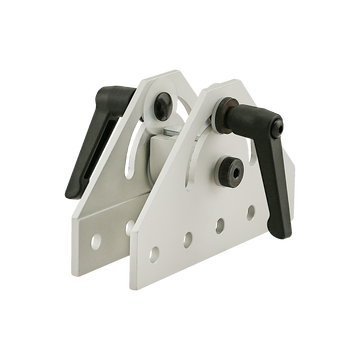 25-4053 -  25 Series 180 Degree Double Pivot Bracket Assembly with "L" Handles