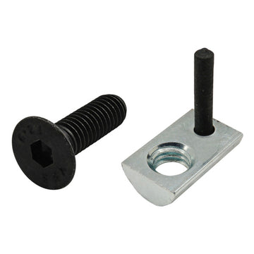 3644 -  S/S 5/16-18 X 3/4" ECON,W,HEXNUT
