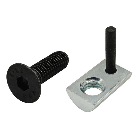 3644 -  S/S 5/16-18 X 3/4" ECON,W,HEXNUT