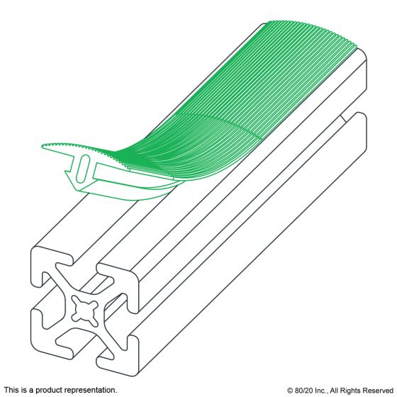 12006 - 15 Series ﻿Tread Strip (sold per meter)