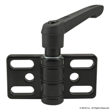 12085 - 15 Series 4 Hole - Slotted Locking Zinc Hinge