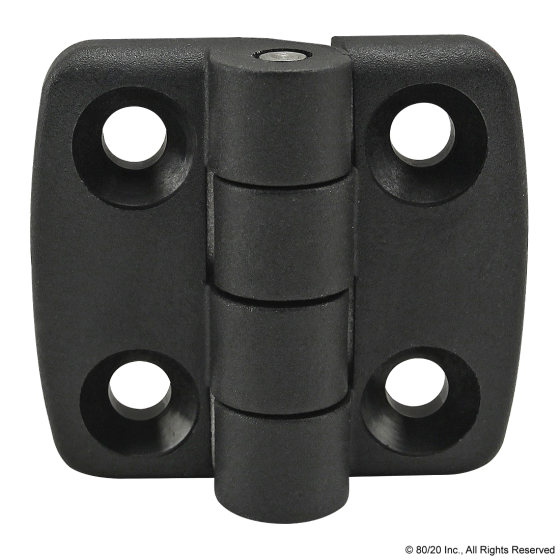 12098 - 10 & 25 Series 4 Hole - Standard Plastic Hinge