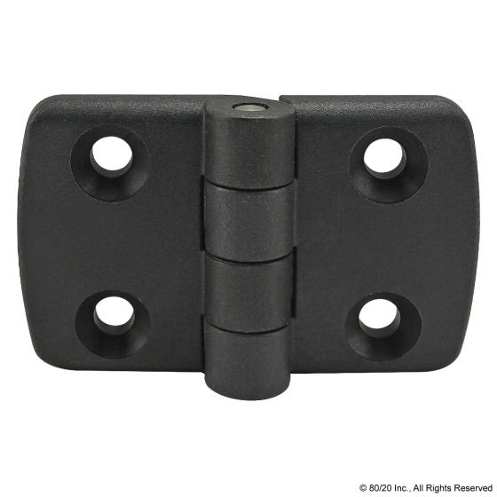 12125 - 15 & 40 Series 4 Hole - Standard Plastic Hinge
