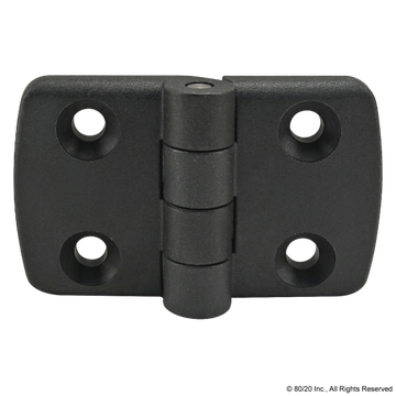 12125 - 15 & 40 Series 4 Hole - Standard Plastic Hinge