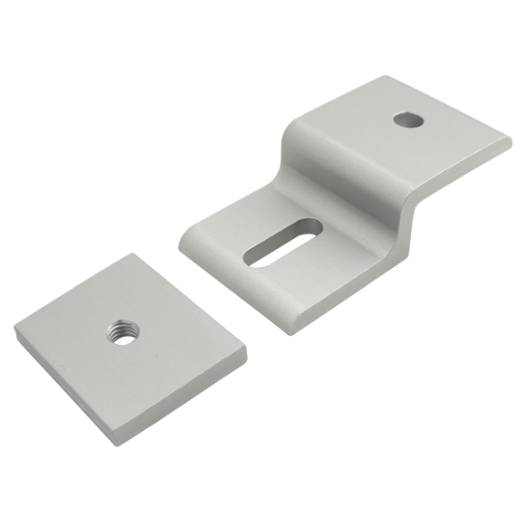 45-2436 -  45 Series Single Arm Narrow Mesh Retainer with Narrow Backing Plate