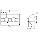 13034 - M8 Self-Aligning Roll-in T-Nut with Ball Spring-2