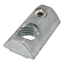 13031 - M6 Self-Aligning Roll-in T-Nut with Ball Spring-1