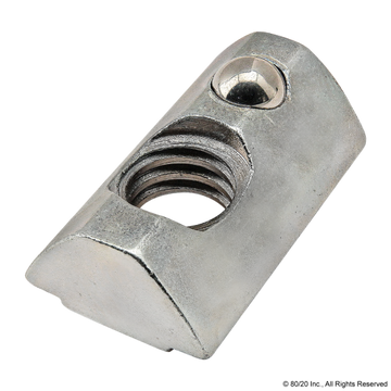 13040 - Roll-In T-Slot Nut Stepped 5/16-18