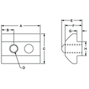 13053 - M8 Self-Aligning Slide-in T-Nut with Ball Spring-2