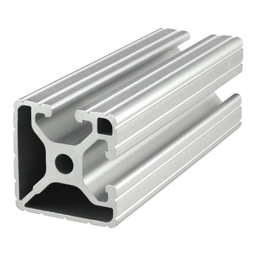 1502-242 -  1.5" X 1.5" LITE BI-SLOT ADJACENT T-SLOTTED 242" BAR