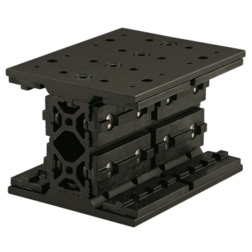 6883-BLACK -  15 Series Long - Double Mount Unibearing&trade; Assembly