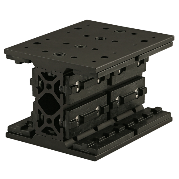 6883-BLACK -  15 Series Long - Double Mount Unibearing&trade; Assembly