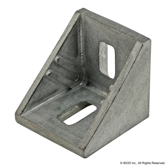 14067 - 30 Series 2 Hole - 28mm Slotted Inside Corner with Dual Support