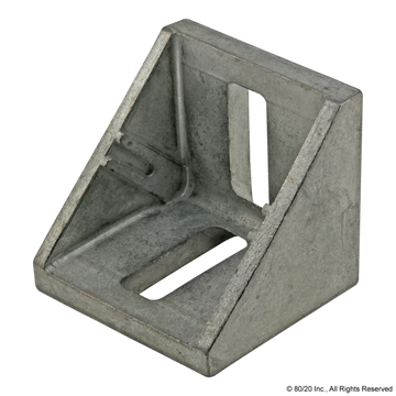 14079 - 40 Series 2 Hole- 39mm Slotted Inside Corner Bracket with Dual Support
