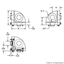 14112 - 30 Series 3 Way - Rounded Corner Bracket-2