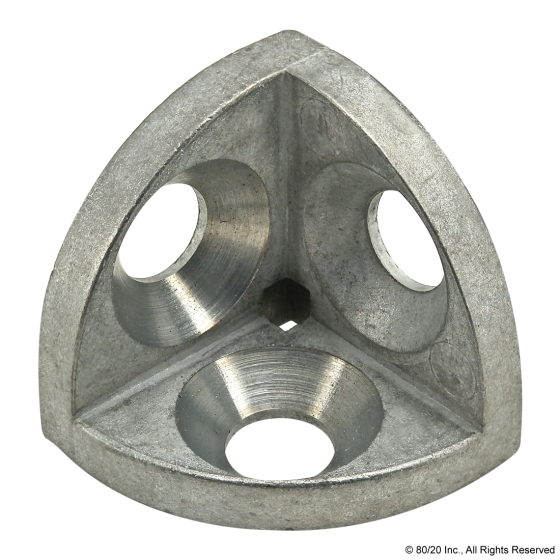 14112 - 30 Series 3 Way - Rounded Corner Bracket