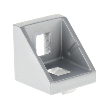 14201 -  20 Series 2 Hole - 18mm Slotted Inside Corner Bracket with Dual Support