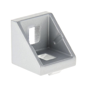 14204 -  10 &amp; 25 Series 2 Hole - 18mm Slotted Inside Corner Bracket with Dual Support