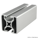 1504-LS - 1.50” X 1.50” Lite Smooth Surface T-Slotted Profile - Two Opposite Open T-Slots-1