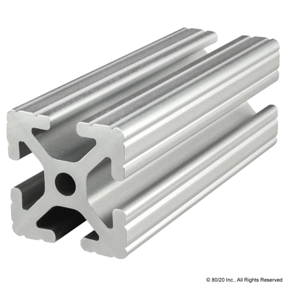 1515 -  1.50” X 1.50” T-Slotted Profile - Four Open T-Slots