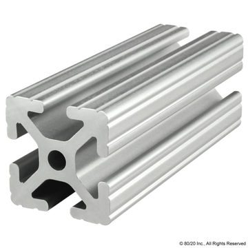 1515 -  1.50” X 1.50” T-Slotted Profile - Four Open T-Slots