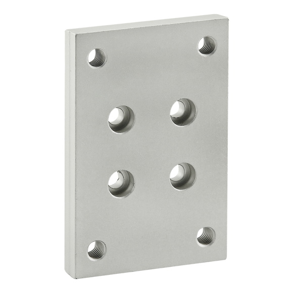 25-2418 -  25 Series Flange Mount Caster Base Plate