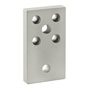 2171 -  10 Series 6 Hole - Leveling Anchoring Base Plate with 1/2-13 Tap