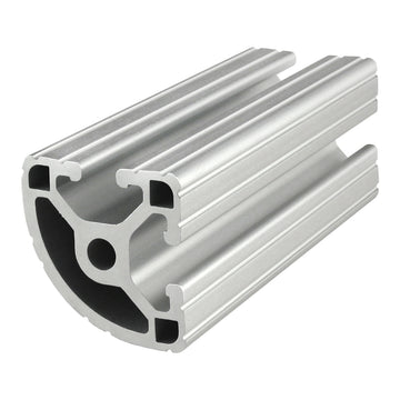 1517-97 -  1.5" X 1.5" T-SLOTTED QUARTERROUND EXTRUSION 97" BAR