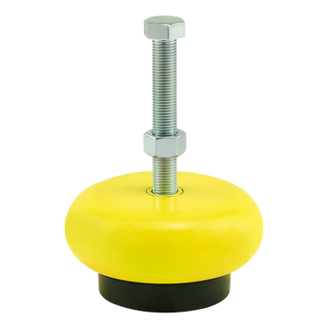 2215 -  Anti-vibration Leveling Foot: 3/8-16 x 2.250"