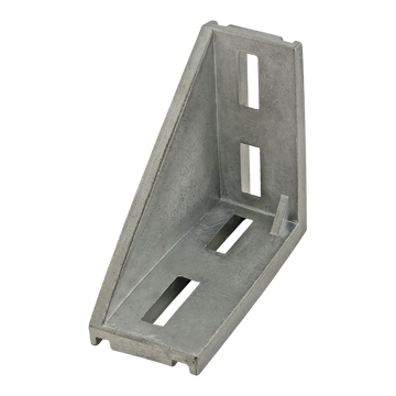 14088 -  45 Series 4 Hole - Inside Corner Bracket with Single Support