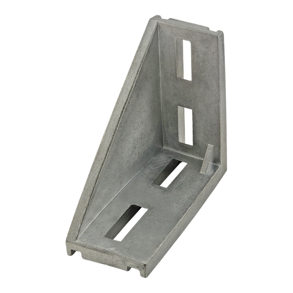 14088 -  45 Series 4 Hole - Inside Corner Bracket with Single Support