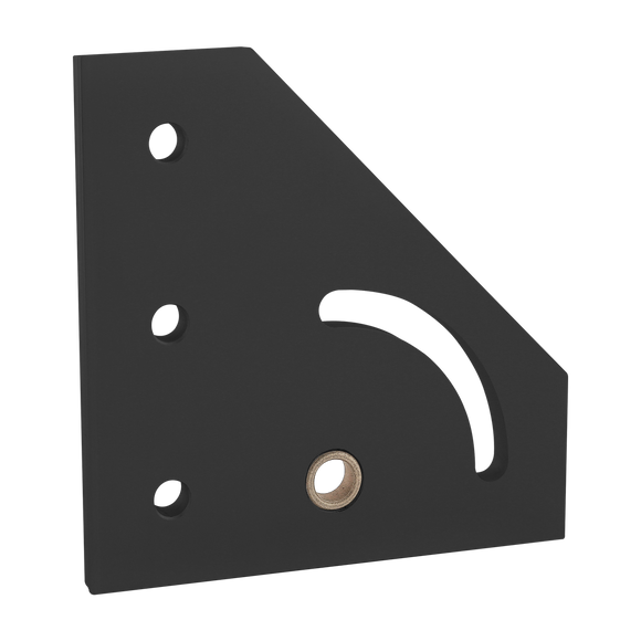 40-4337-BLACK -  40 Series 90 Degree Right Hand Pivot Bracket Plate
