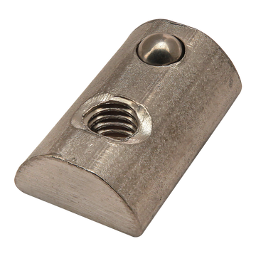 3666 -  M4 Roll-In T-Nut with Ball Spring
