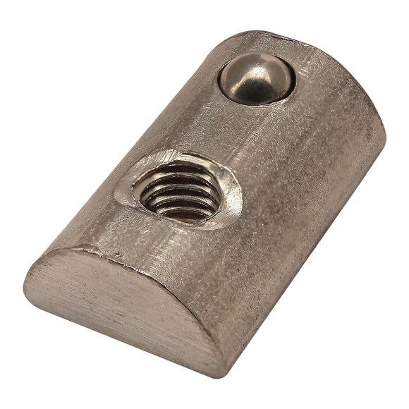 3666 -  M4 Roll-In T-Nut with Ball Spring